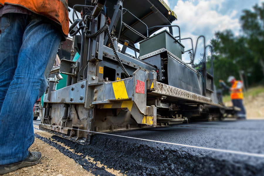 new road paving